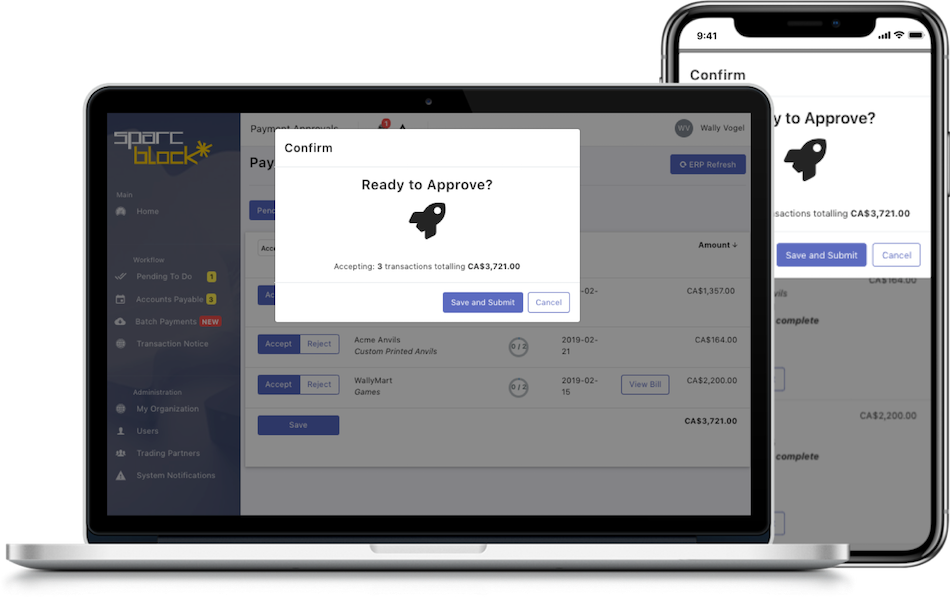 SparcPay Approval